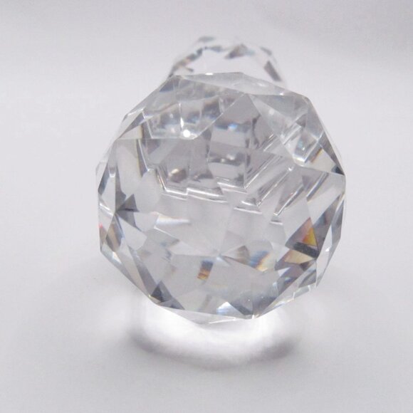 Vintage Crystal Barbell Knife Rest Holder - Picture 8 of 10